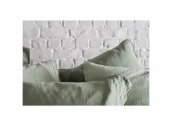 Dekbedovertrek 240x200/220cm - tetra katoen - groen