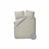 Dekbedovertrek 240x200/220cm - tetra katoen - greige