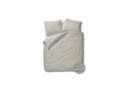 Dekbedovertrek 240x200/220cm - tetra katoen - greige