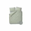 Dekbedovertrek 240x200/220cm - tetra katoen - lichtgroen
