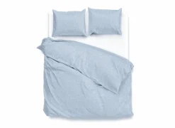 Dekbedovertrek Zohome 140x220cm - katoen - sky blue