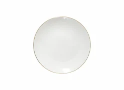 Dessertbord Petit Salon Ø19cm - porselein - beige & wit