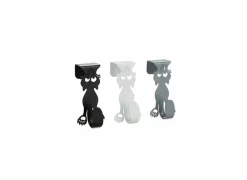 Deurhanger Curious cat 4,5cm, set van 3