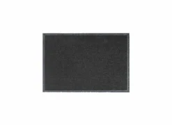Deurmat Eco-clean 67x90cm - polyamide - zwart