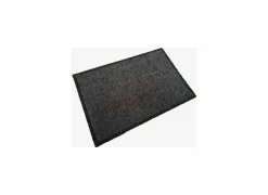 Deurmat Eco-clean 67x90cm - polyamide - zwart