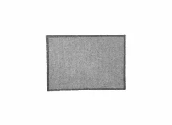 Deurmat Eco-clean 39x58cm - polyamide - lichtgrijs