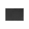 Deurmat Eco-clean 39x58cm - polyamide - zwart