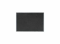 Deurmat Eco-clean 39x58cm - polyamide - zwart