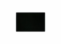 Deurmat rubber studmat 33x53cm - rubber - zwart