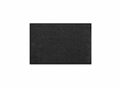 Deurmat Twister 60x120cm - polyamide - zwart