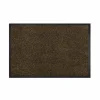 Deurmat Twister 40x60cm - polyamide - bruin