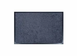 Deurmat Wash & Clean 50x75cm - kunststof - grijs