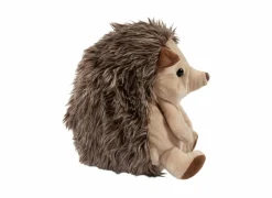 Deurstopper Egel H25cm - stof - bruin