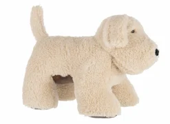 Deurstopper Hond 70x40x47cm - polyester - beige