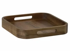 Dienblad 2.0 25x25x4cm - acacia hout - naturel