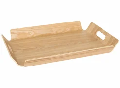 Dienblad Design 45x35x4,5cm - hout - naturel