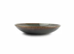 Diep bord Cirro  Ø26cm - porselein - groen