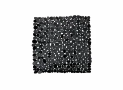 Douchemat antislip Paradise 54x54cm zwart