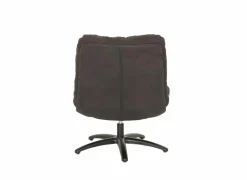 Draaifauteuil Copain 70x74x87cm - microvezel - bruin
