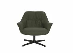 Draaifauteuil Grupetto 80,5x83x77cm - stof - groen