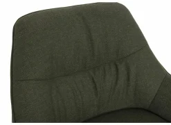 Draaifauteuil Grupetto 80,5x83x77cm - stof - groen