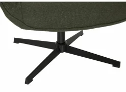 Draaifauteuil Grupetto 80,5x83x77cm - stof - groen