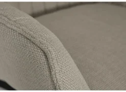 Draaifauteuil Tauris 78x90x82cm - stof - beige