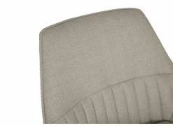 Draaifauteuil Tauris 78x90x82cm - stof - beige