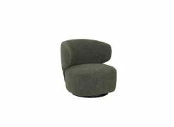 Draaifauteuil 80x81x70cm - katoen - chacha groen