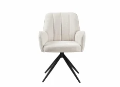 Draaistoel Bonzo 59x58x88cm - stof - wit