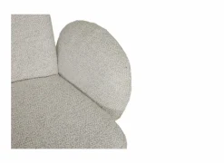 Draaistoel Josea 66x55x88cm - polyestervezel - beige