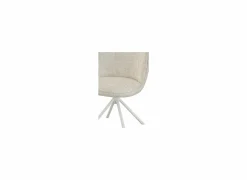 Draaistoel Kappa 55x49x85cm - stof - beige