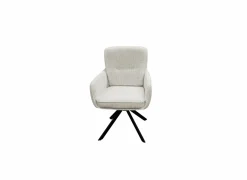 Draaistoel Kingsley 60x65x92,5cm - polyestervezel - beige