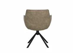 Draaistoel Orfeo 64x66,5x84,5cm - polyestervezel - beige