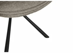 Draaistoel Orfeo 64x66,5x84,5cm - polyestervezel - beige