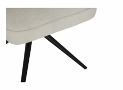 Draaistoel Pareto 48x63x83,5cm - stof - beige