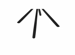 Draaistoel Robin 60x56x79,5cm - stof - beige