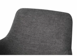 Draaistoel Sirius 57x60x83cm - stof - antraciet