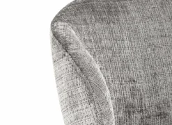 Draaistoel stof - grijs