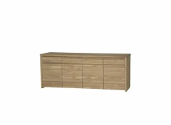 Dressoir Amarillo  225cm - eik massief & decor - naturel