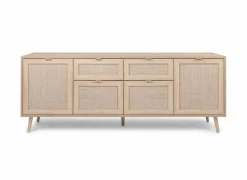 Dressoir Bali 180cm - melamine - sonoma eik