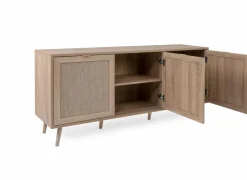 Dressoir Bali 150cm - melamine - sonoma eik