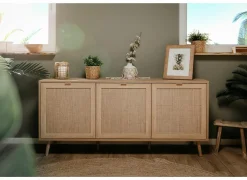 Dressoir Bali 150cm - melamine - sonoma eik