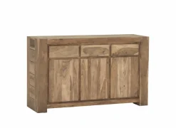 Dressoir Carbone  150cm - sheesham massief & decor - naturel