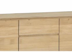 Dressoir Caviar 170cm - eik massief & decor - naturel