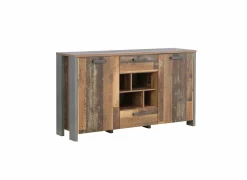 Dressoir Clif 156cm - decor - old wood & beton