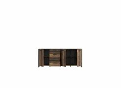 Dressoir Clif 206cm - decor - old wood & beton