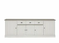 Dressoir 259cm - decor - lariks & bruine eik