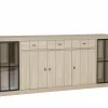 Dressoir 250cm - decor - natuurlijke olm
