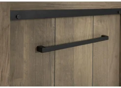 Dressoir 238cm - decor - old teak & matt black